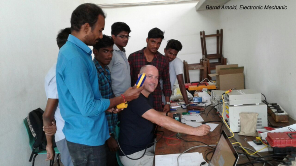 Bernd Arnold/SES - Maintenance of equipment EM