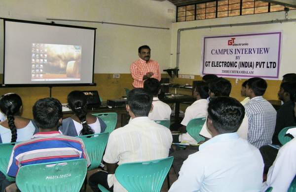 Campus Interview by the company GT Electronic