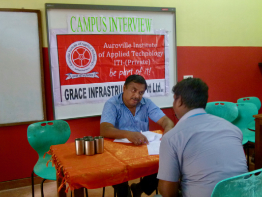 Campus Interview by the company Grace Infrastructure