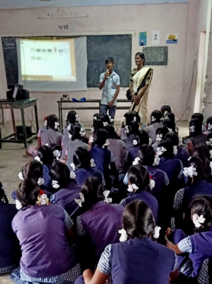 Career guidance by Krishnapriya and AIAT students