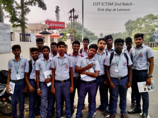 DST ICTSM 2nd Batch - first day at Lenovo