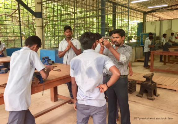 DST practical part at school - fitter