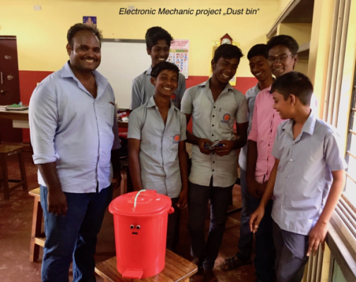 Electronic Mechanic - Smart dustbin