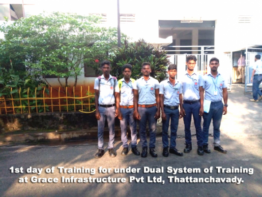 Grace Infrastructure - First day of the DST students