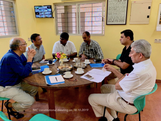 IMC constitutional meeting on 18.10.2019