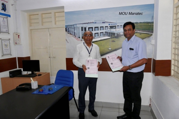 Mr. Kalaiichelvan Mananathan, Managing Director  of Manatec and Chairman of CII Pondicherry.