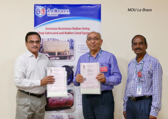 Mr. M. Nadakumar, Managing Director and CEO of Le Bracs Rubber and CII Pondicherry chairman in 2018-19