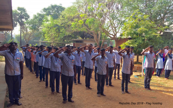 Republic day at AIAT