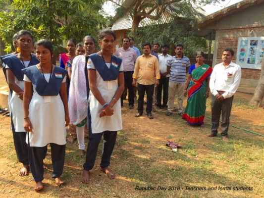 Republic Day: the female students fraction of AIAT