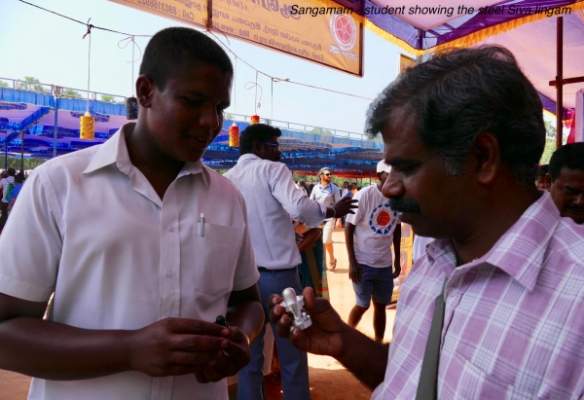 Sangamam - showing the lingams