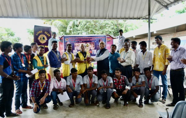 Sports Prize distribution Lions club