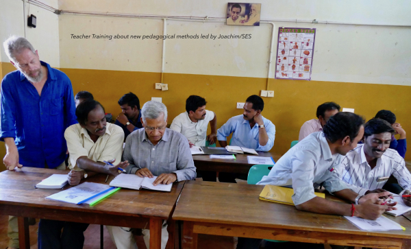 Teacher Training led by Joachim - Think-pair-share in action