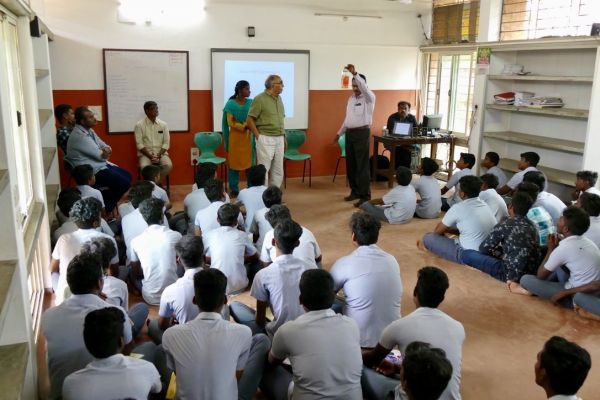 Guest lecture by Mr. Rajaraman, Senior Production Manager EASUN-MR company