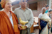 AIAT hosted the dove of peace for one year