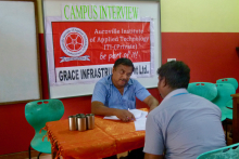 Campus Interview by the company Grace Infrastructure