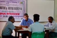 Campus Interview by the company Industrial Radiators Ltd