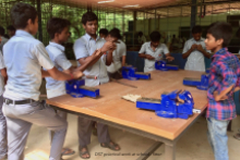 DST practical part at school - Fitter class