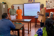 Extra Curriculum, Swami Satyayuktananda from Ramakrishna Mission about values for teachers