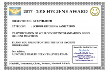 Hygiene award