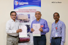 Mr. M. Nadakumar, Managing Director and CEO of Le Bracs Rubber and CII Pondicherry chairman in 2018-19