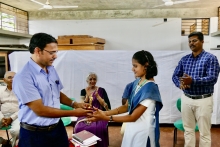 CSR English class - Manisha won 3rd prize